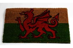 Welsh Red Dragon Doormat